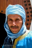 Head and shoulders of a Berber man Rissani Morocco